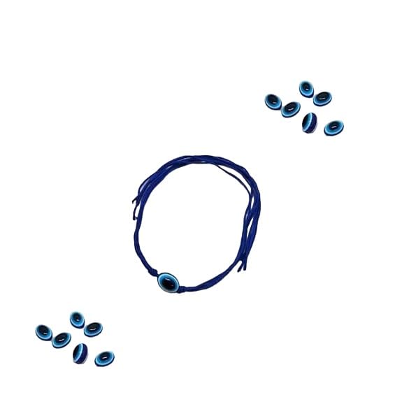 A V FASHION - Evil Eye Rakhi Protect From Negative Energy Unisex Nazar Evil EyeHandmade for Brother/Sister set of 1 - Image 3