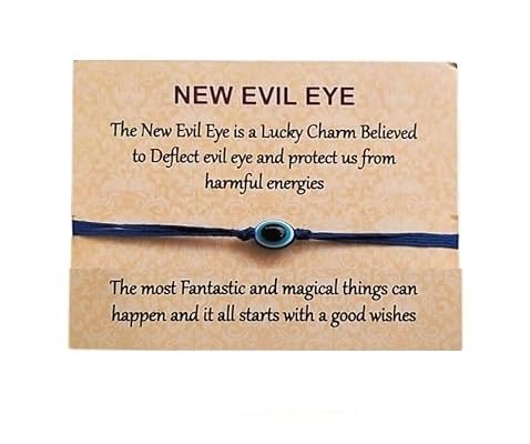 A V FASHION - Evil Eye Rakhi Protect From Negative Energy Unisex Nazar Evil EyeHandmade for Brother/Sister set of 1 - Image 4