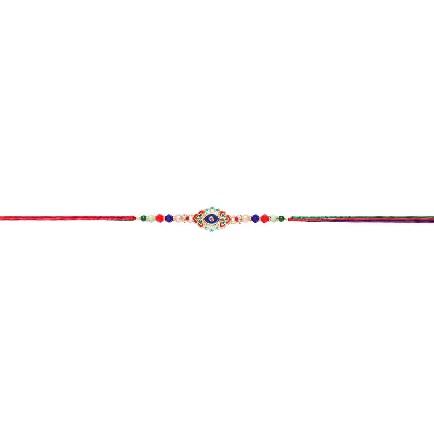 Fashion Frill Mens Rakshabandhan Rakhi For Brother Set Combo Of 4 (Rk501) - Image 6