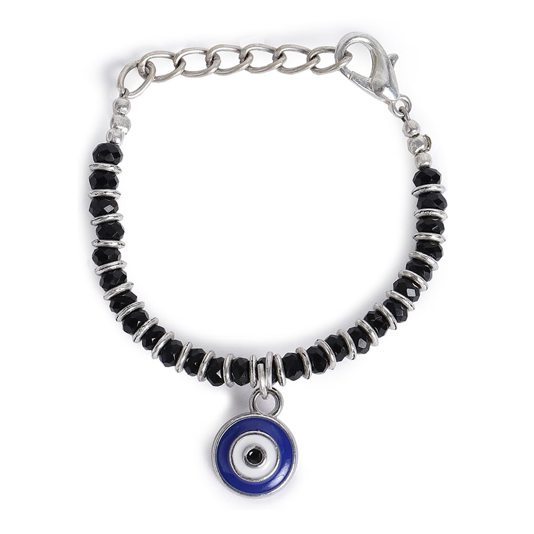 El Regalo unisex-Baby Toddlers Evil Eye Rakhi- Baby's 1st Rakhi- Baby Nazaria/Nazariya Nazarbattu Rakhi - Image 6