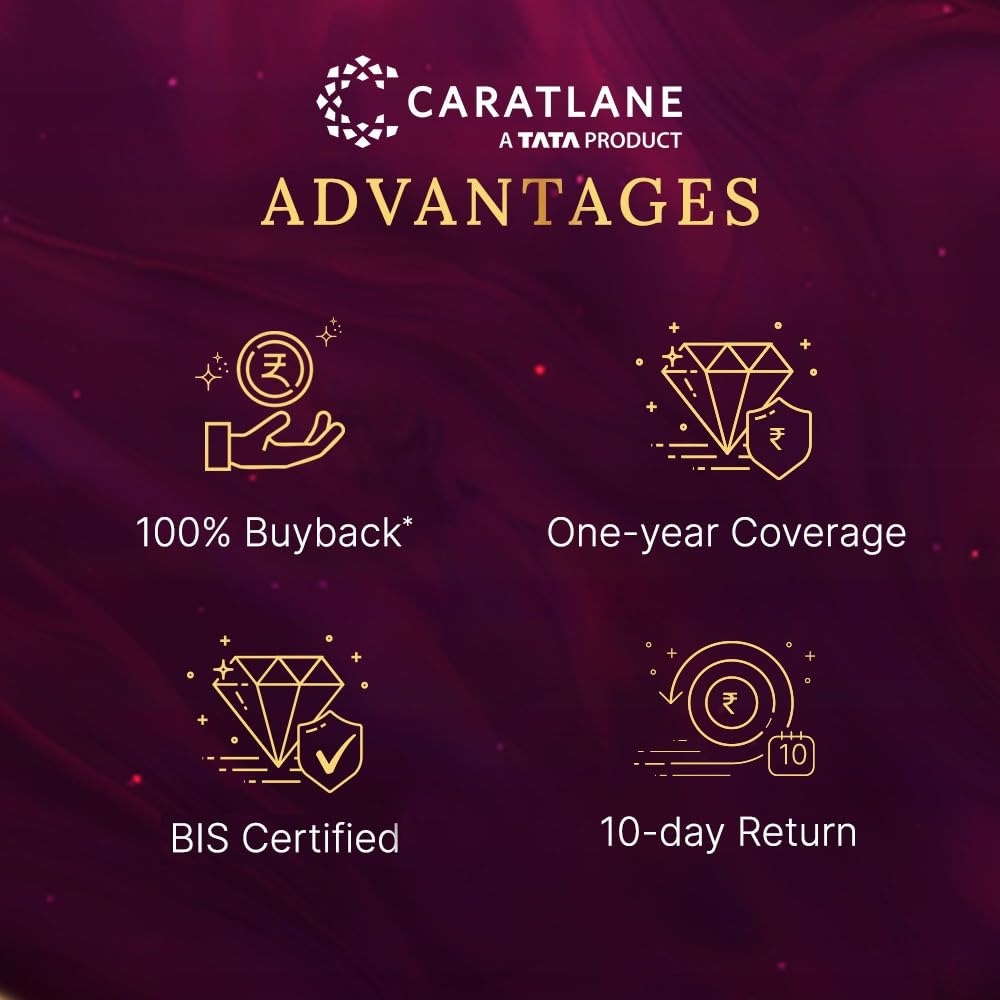 CaratLane 14 KT Yellow Gold Infinity Evil Eye Diamond Mangalsutra Bracelet for Women - Image 4