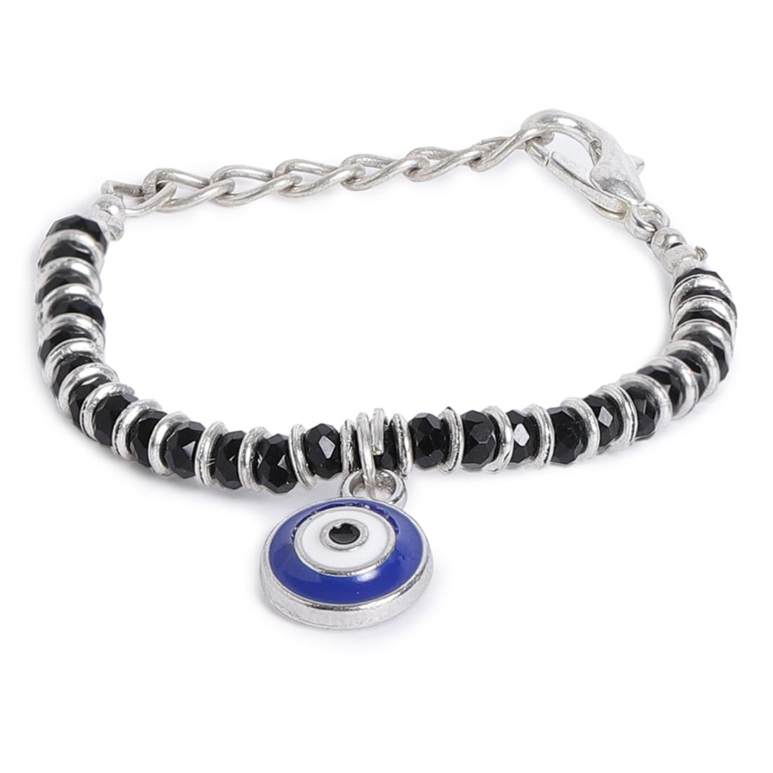 El Regalo unisex-Baby Toddlers Evil Eye Rakhi- Baby's 1st Rakhi- Baby Nazaria/Nazariya Nazarbattu Rakhi - Image 5