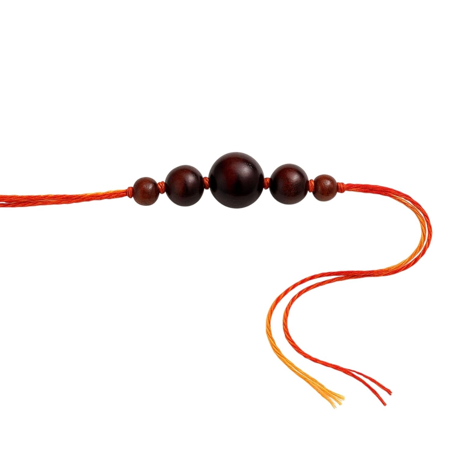 RDK Original Red Sandalwood (Lal Chandan) Rakhi for Brother/Designer Rakhi for Brother - Image 2