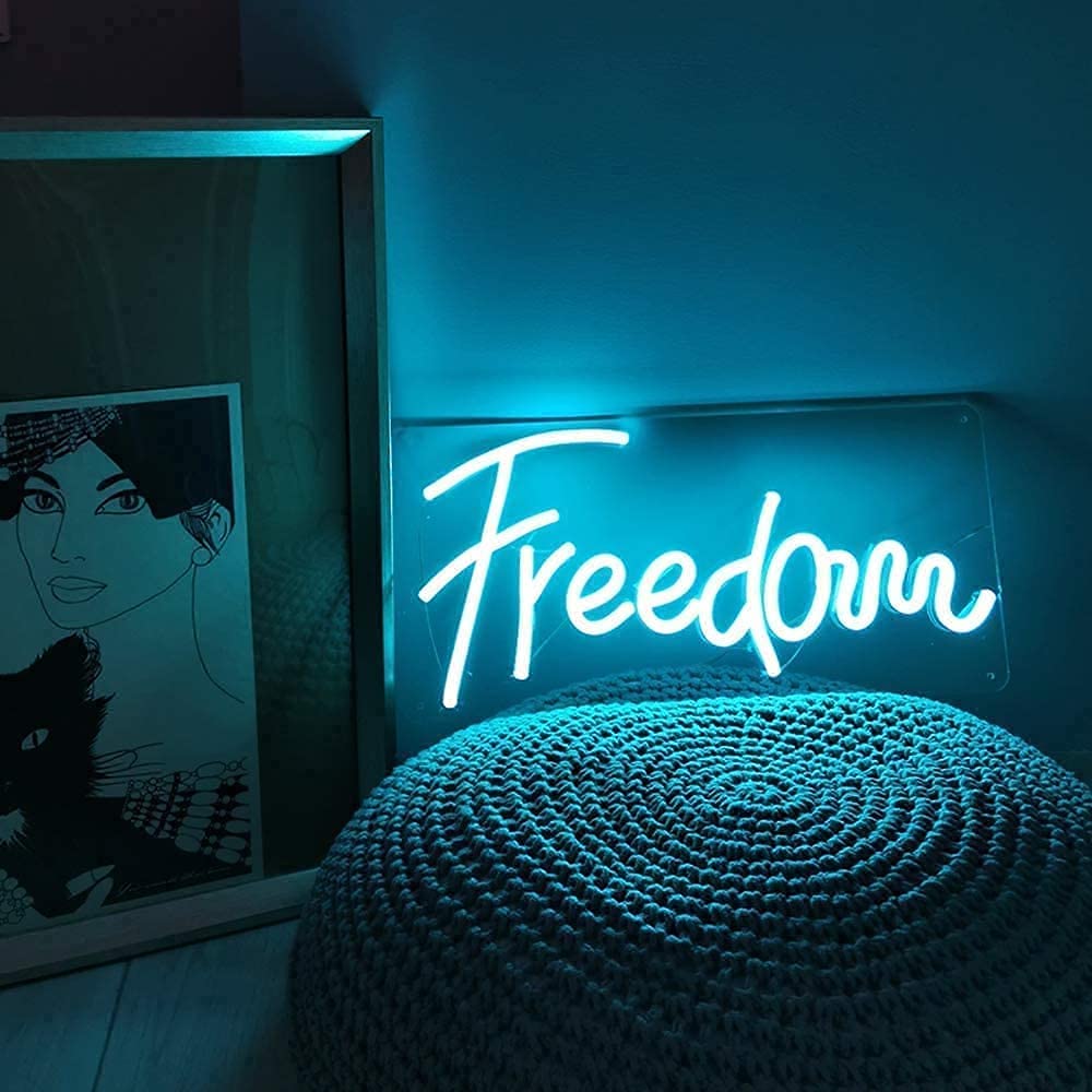 Gesto 16.4 Ft Neon LED Strip Light with 12V Adapter | Waterproof, Flexible & Cuttable Rope Light for Diwali Decor,Wall Decor,Indoor Outdoor Lighting, Neon Sign Board & Custom Name Design – Ice Blue - Image 5