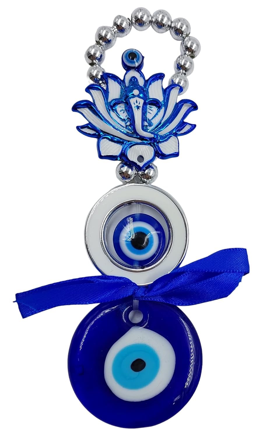 MAHIL DECOR Evil Eye Hanging for Home Om Nazar Battu for Home Protection, Good Luck Charm and Prosperity at Office and Home - Image 4