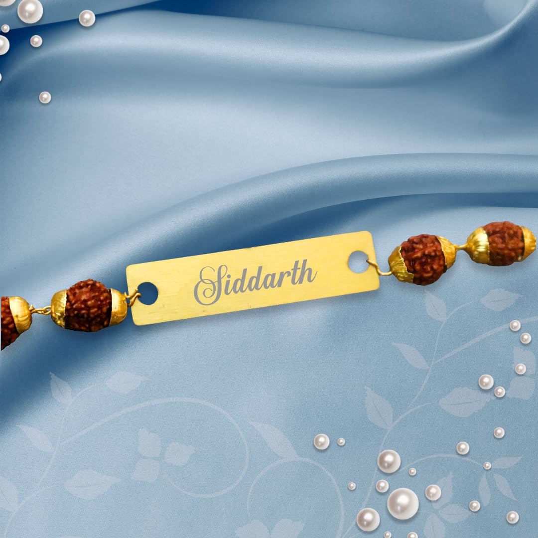 Innovative Gifts Personalised Rakhi for Couple - Exquisite Rakshabandhan Gift | Stylish and Trendy Rakhi for bhai & Bhabhi - Image 6