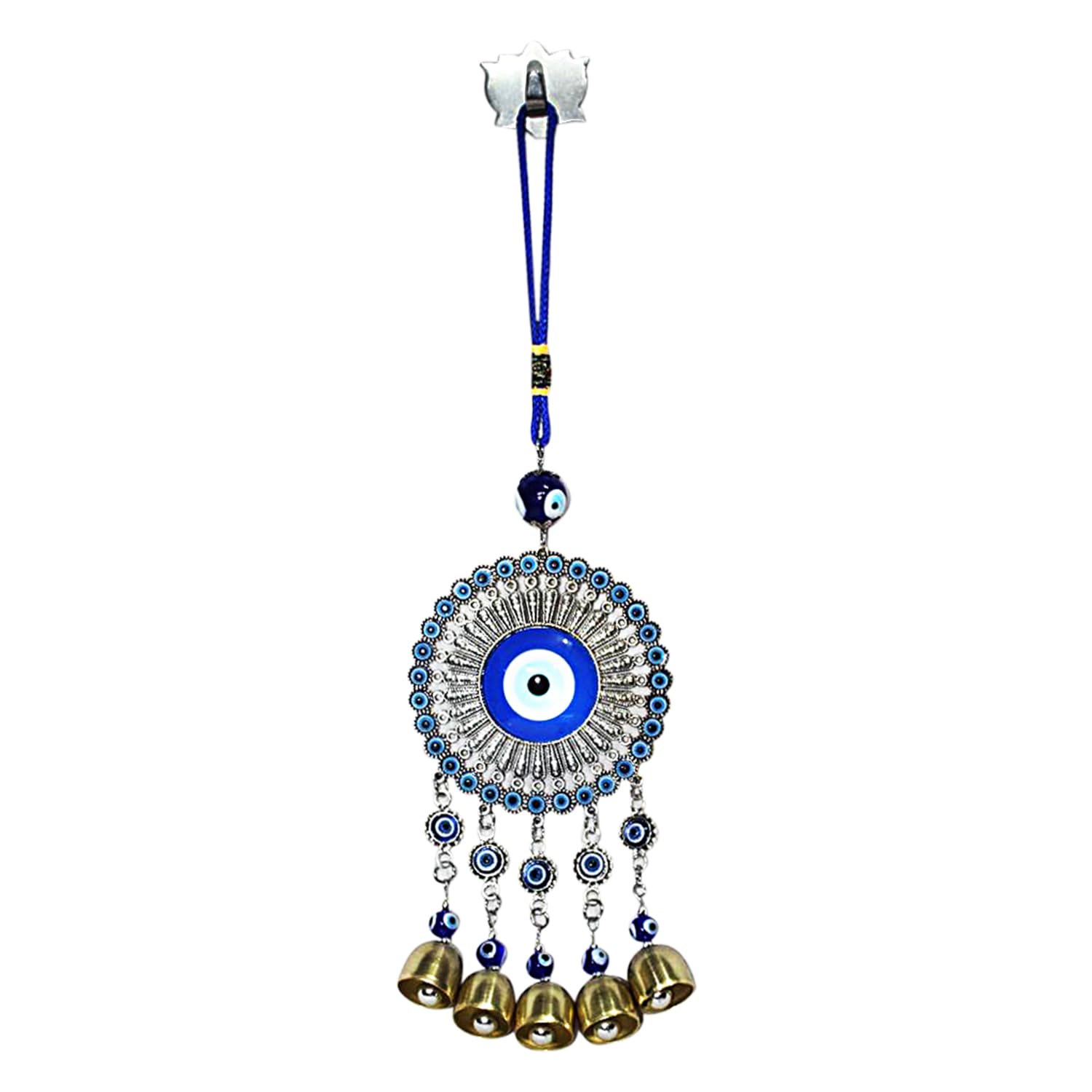 Turkish Feng Shui,Om and Blue Glass Evil Eye Hanging/Door Hanging Nazar Batu for Protection and Good Luck - Perfect for Gifting Home or Office Combo Offer Set Best for Home and Office - Image 4