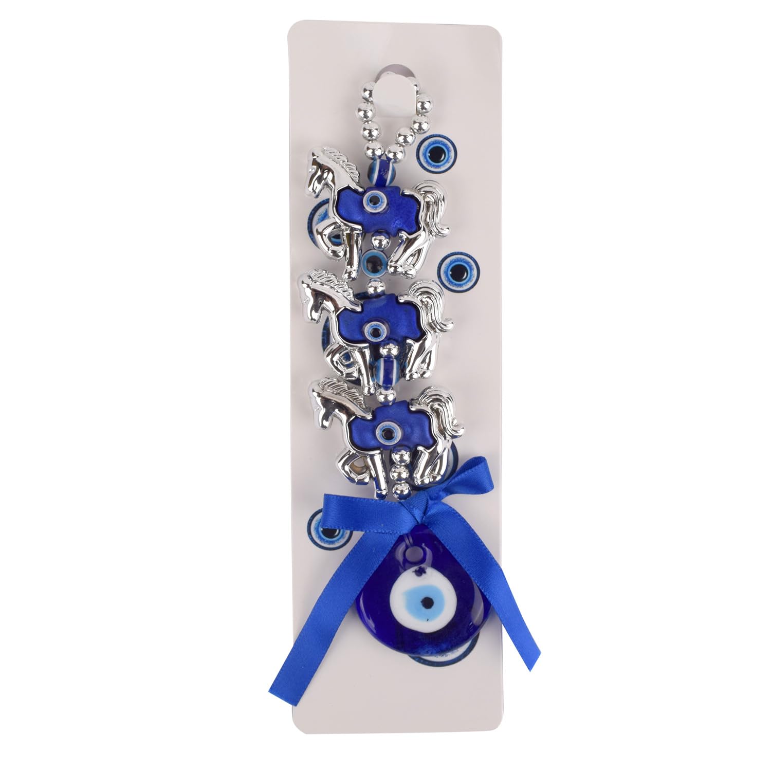 Satvik Feng Shui Vastu 3 Horse Evil Eye Door Hanging for Protection – Handmade Home Decor - Image 6
