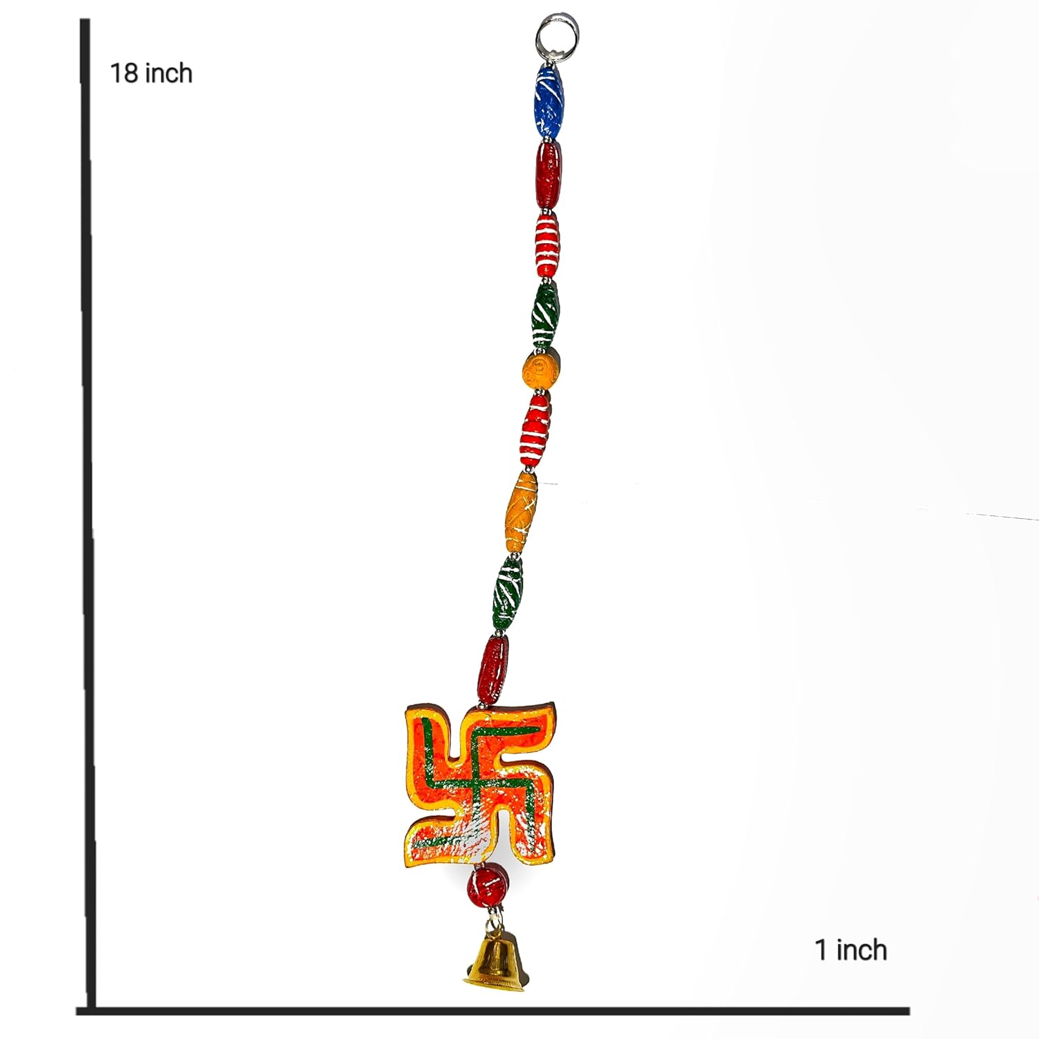 Hand Crafted Wall Hanging of Positive Vibes and Decoration| Home Decor| Diwali Decoration (SWASTIKA) - Image 6