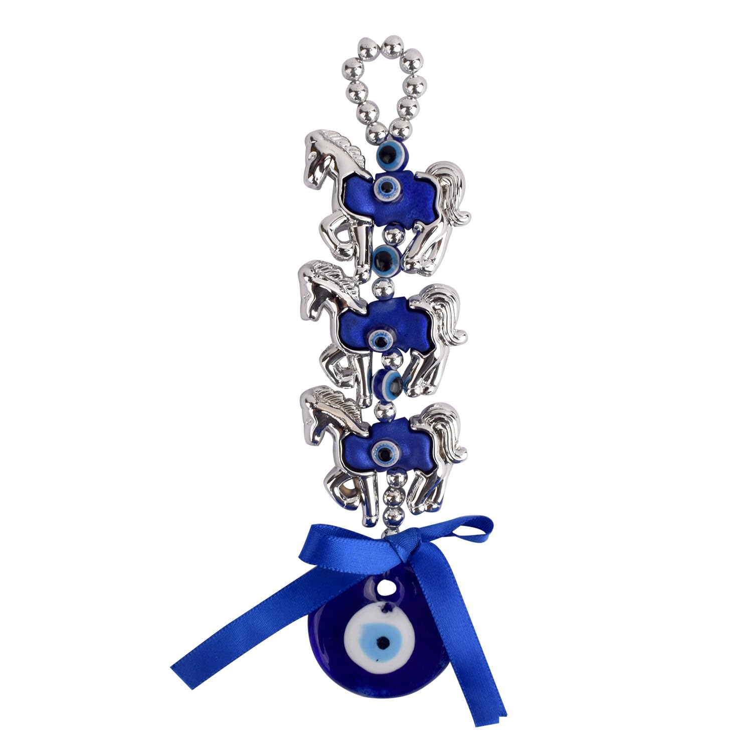 Satvik Feng Shui Vastu 3 Horse Evil Eye Door Hanging for Protection – Handmade Home Decor - Image 5