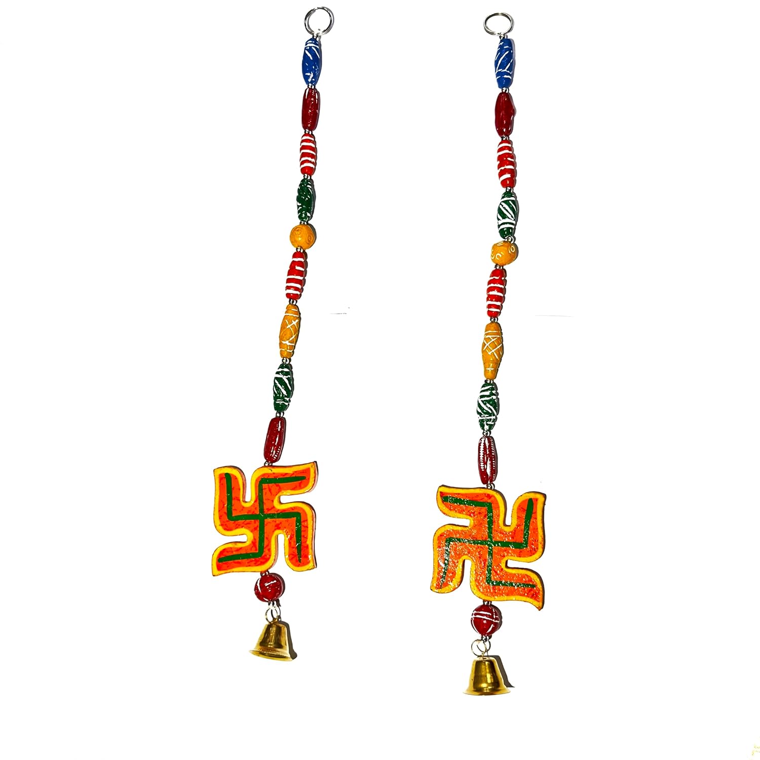 Hand Crafted Wall Hanging of Positive Vibes and Decoration| Home Decor| Diwali Decoration (SWASTIKA) - Image 2