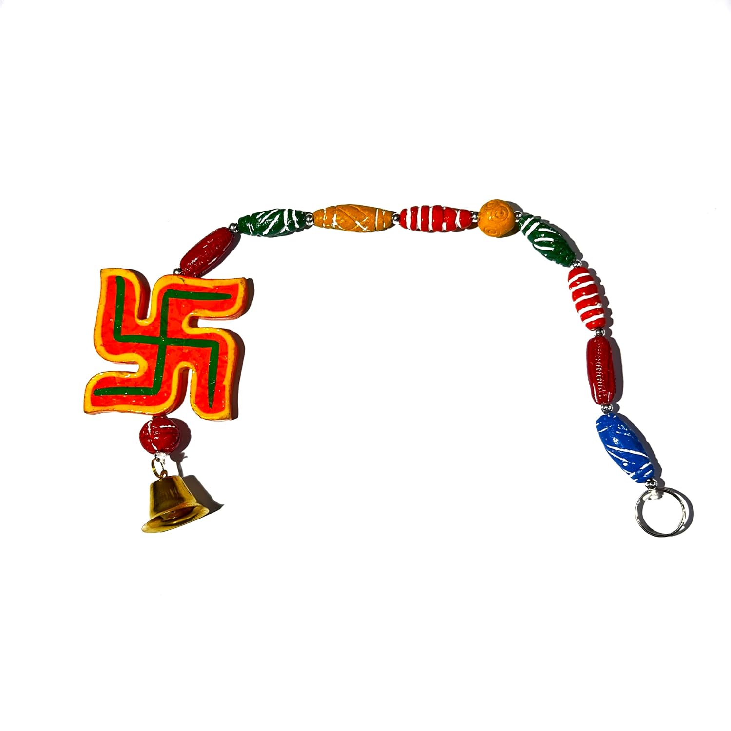 Hand Crafted Wall Hanging of Positive Vibes and Decoration| Home Decor| Diwali Decoration (SWASTIKA) - Image 3