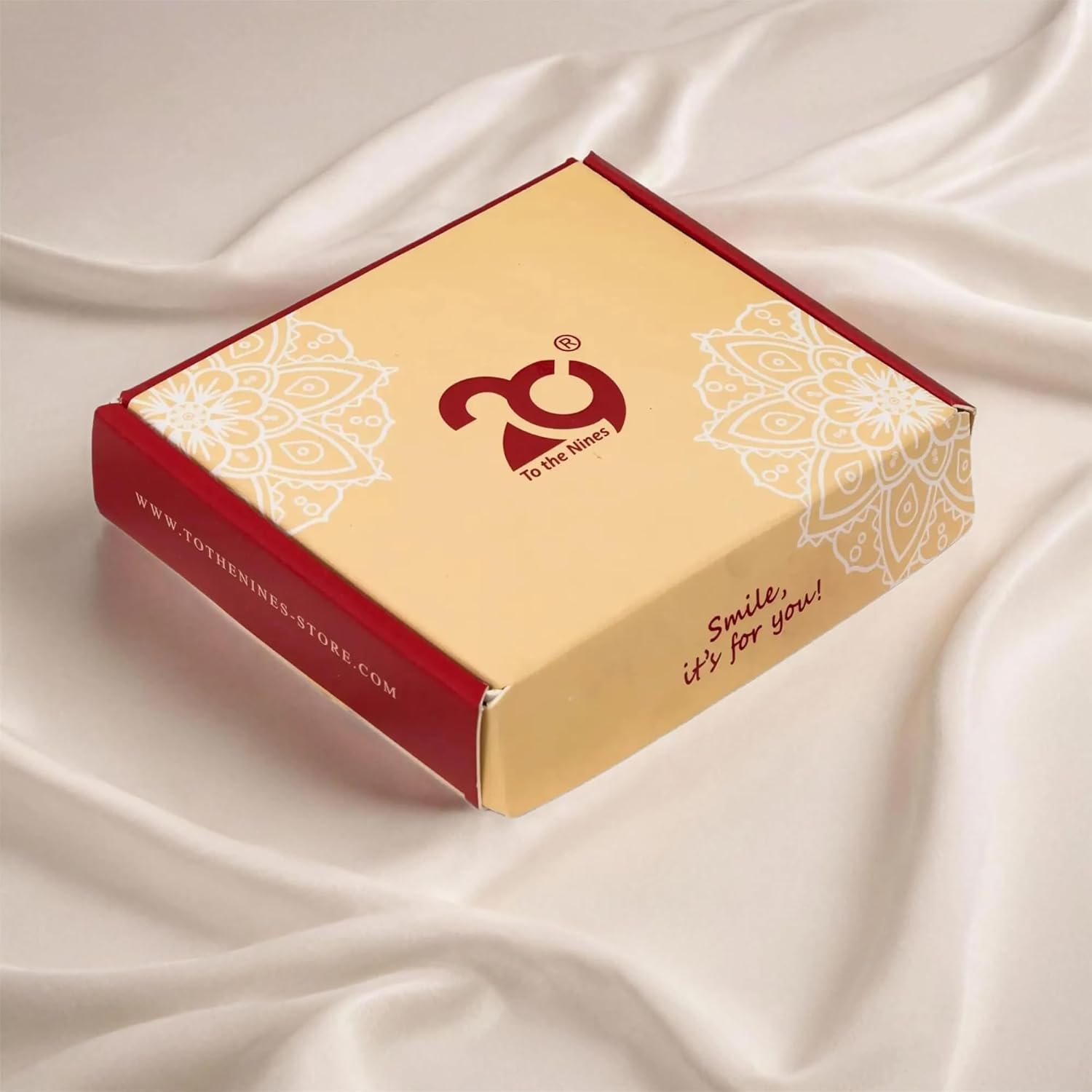 To The Nines Bhaiya Bhabhi Rakhi Set with 2 Rakhi for Kids, Greeting Card & Tilak Material – Lumba Set - Image 8