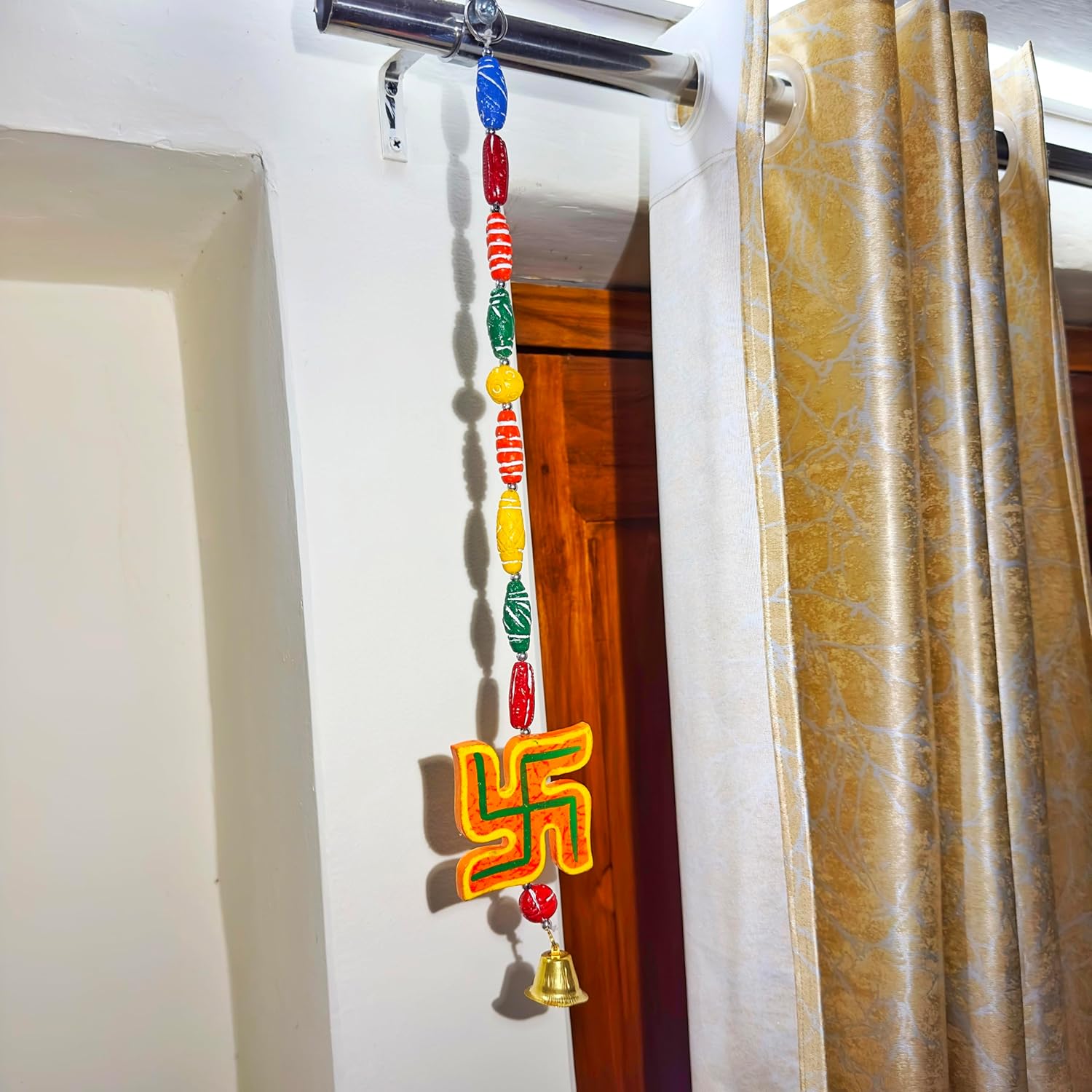 Hand Crafted Wall Hanging of Positive Vibes and Decoration| Home Decor| Diwali Decoration (SWASTIKA) - Image 5
