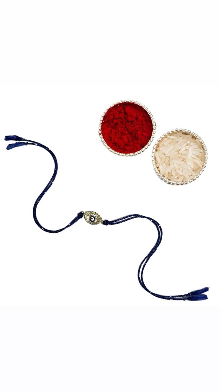 Evil Eye Blue Rakhi - Image 2