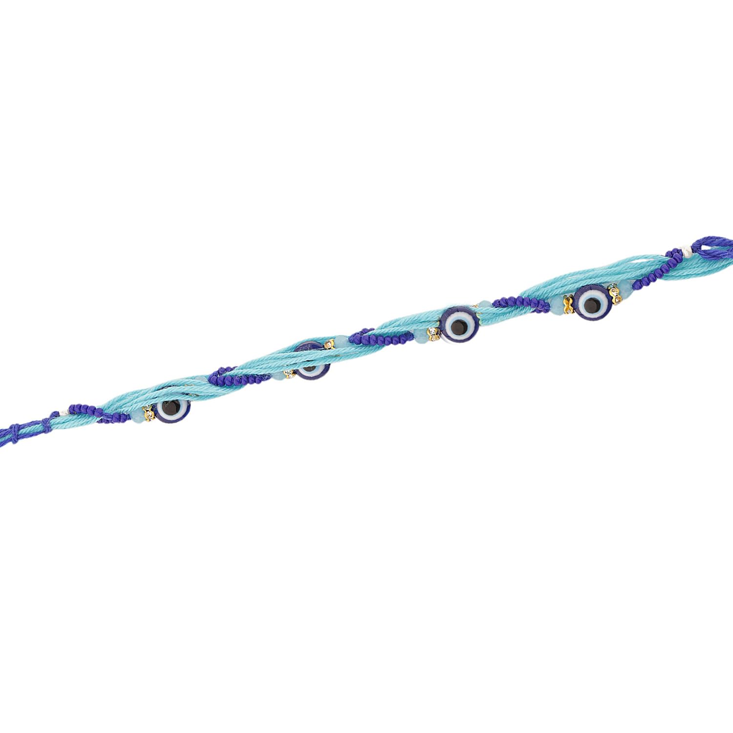 VOYLLA Fortune Of Love Evil Eye Rakhi For Brother|Men Rakhi|Rakhi Gift For Brother - Image 4